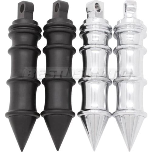 Motorcycle Male Mount CNC Aluminum Foot Pegs Footrest For Harley Sportster Iron Touring Custom Dyna Fat Bob Softail Fat Boy