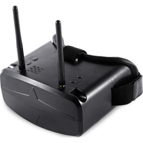 RC009 FPV Goggles 4.3" 480x272 5.8G 40CH Raceband Auto-Searching Without Battery Better than VR007 EV800 for RC Racing Drones