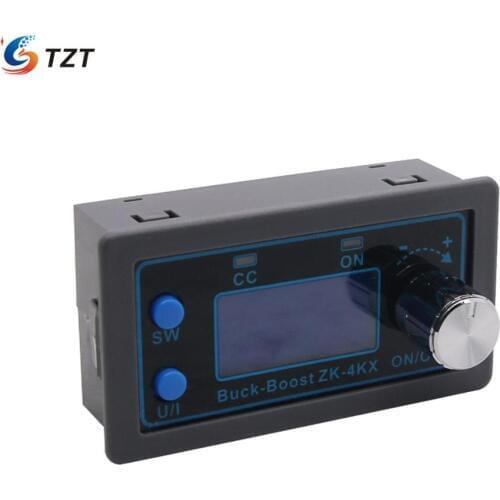 TZT DC-DC Buck Boost Converter CC CV Output 0.5-30V Adjustable Power Supply Module ZK-4KX