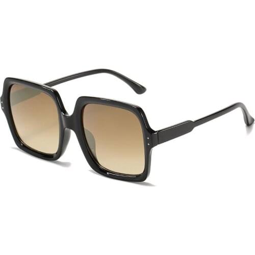 Vintage Oversize Square Sunglasses Women Luxury Brand Big Frame Women Sun Glasses Fashion Gradient Female Glasses Oculos De Sol