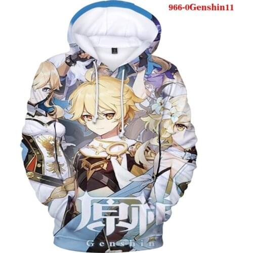 Hot Game Genshin Impact Man Tracksuit Hoodie Sweatshirts Men Women Streetwear Hip Hop 3D Printed Cosplay Pullovers Autumn Tops
