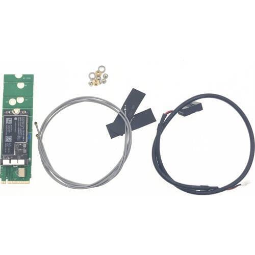 Broadcom BCM94360CS2 WiFi Card to NGFF M.2 KEY M PCI-E SSD card slot for mac os