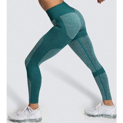 CHRLEISURE Seamless High Waist Pants Butt Lift Leggins Mujer Push Up Sport Leggings Woman Gym Clothing Fitness Leggings Girl