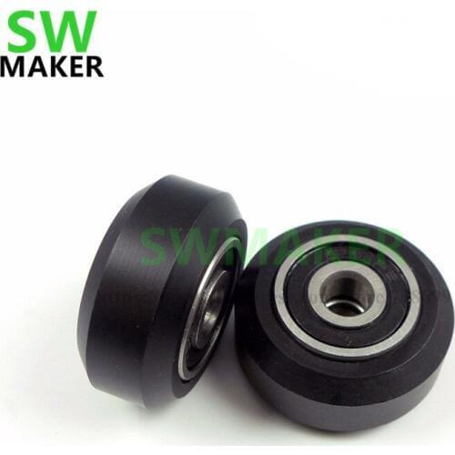 1pcs penbuilds Solid Derlin V Wheel Assy for Openbuilds V-Slot rail,OX CNC,V Slot,solid wheel