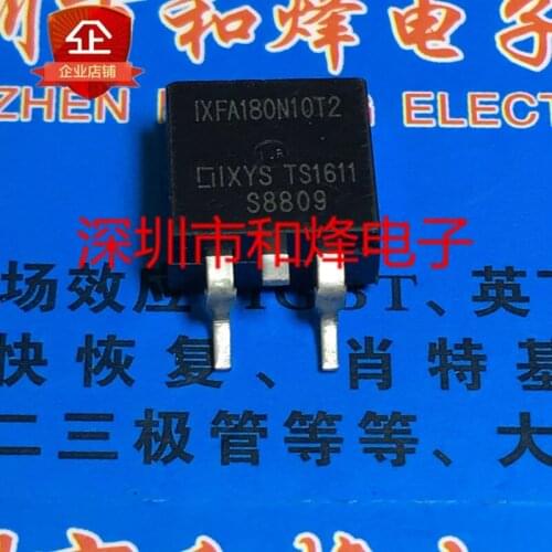 100% New&original IXFA180N10T2 TO-263 100V 180A