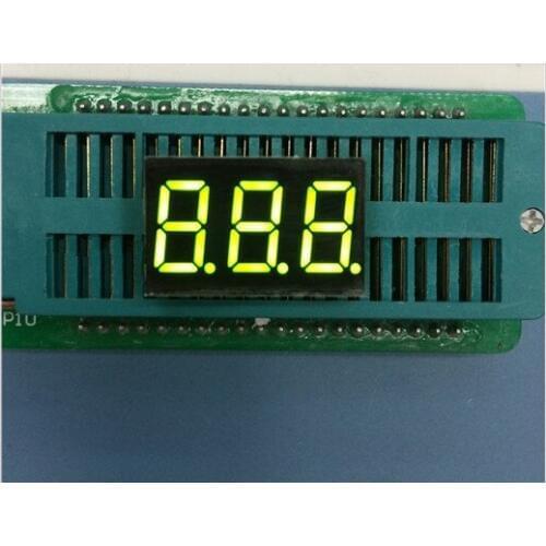 100pc Common anode/Common cathode 0.36 inch digital tube 3 bit digital tube 0.36inches best Green digital tube