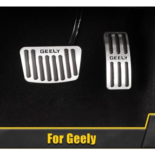 Car Non-Drilling Accelerator brake pedal Cover For GEELY Atals Boyue 2016 2017-2020 Emgrand NL-3 Proton X70 2018 2019 2020