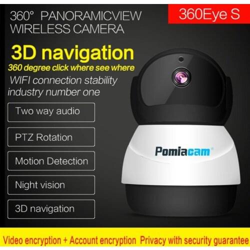 New 360Eyes wireless Snowman robot wifi IP camera EC50 2MP 360 Degree PTZ Home Security CCTV Camera Baby Monitor Voice Intercom