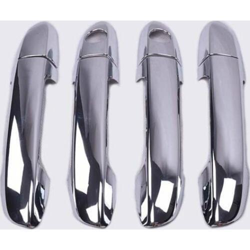 FUNDUOO For Kia Cerato Spectra 2004 2005 2006 2007 2008 2009 Chrome Car Door Handle Cover Trim Set Car Sticker Car Styling