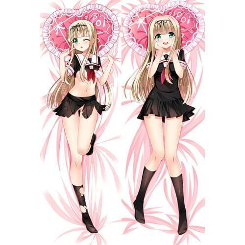 Hot japanese anime Decorative Hugging body pillow cover case Kantai Collection Double sided 60x170CM 2WT