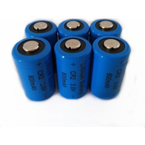 6pcs/lot SHSEJA High quality CR2 800mah 3V lithium battery for camera medical equipment CR2 lithium battery