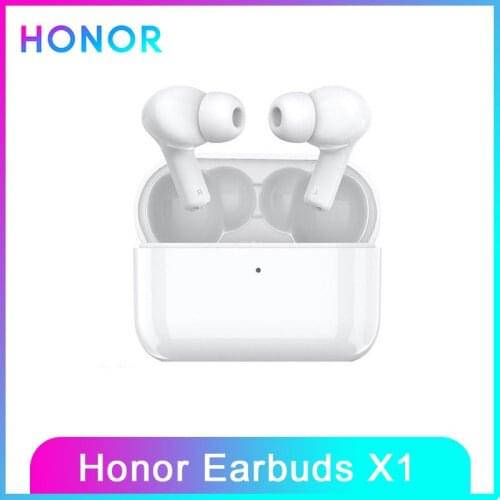 New Honor Earbuds Choice True Wireless Earbuds X1 Earphone Stereo Bluetooth 5.0 Waterproof Dual-mic Smart Noise Cancellation