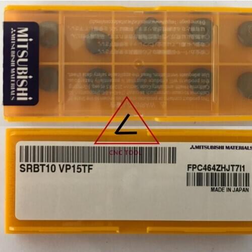 SRBT10 VP15TF 10pcs original Mitsubishi milling insert DIAEDGE