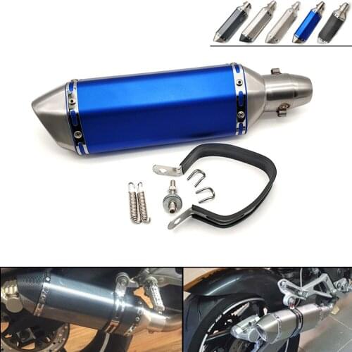 36-51MM Universal Motorcycle Exhaust Modify Motocross Exhaust Muffler For Honda CB190R VT1100 GROM MSX125 forza 300 CB400SF X-11