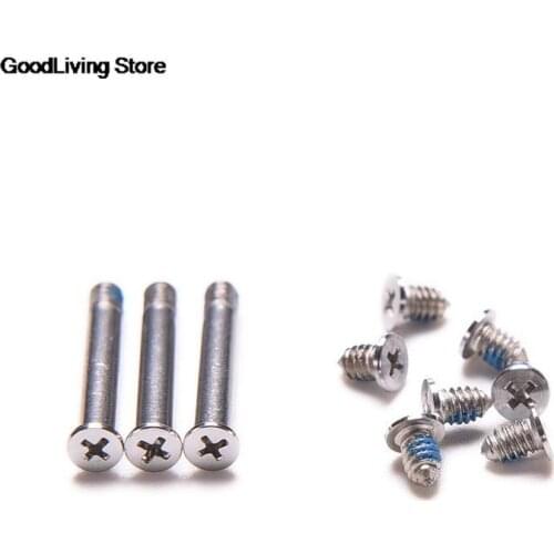 Universal Computer Case Cover Bottom Back Screws For MacBook Pro Series 13" 15" 17" A1278 A1286 A1297 (3long+ 7short) 10pcs/Set
