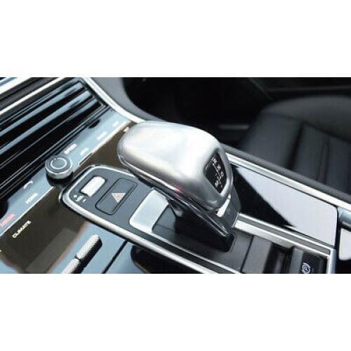 Inner Gear Shift Knob Cover Decoration Trim 1pcs For Porsche Panamera 2017-2018