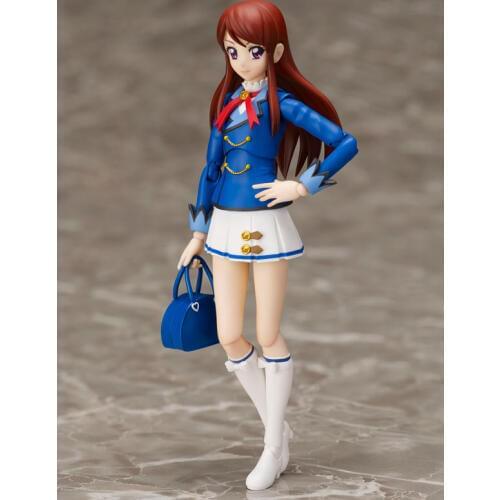Japan Anime "Aikatsu!" Original BANDAI Tamashii Nations S.H.Figuarts / SHF Action Figure - Ran Shibuki (Winter Uniform Ver.)