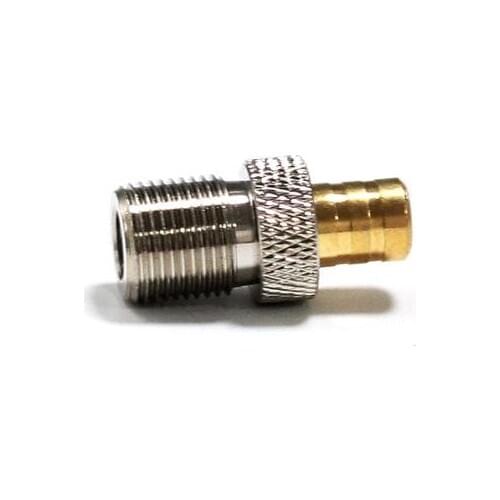1pc F Female Jack switch SMB Female Jack RF Coax Adapter Convertor Straight Goldplated NEW wholesale