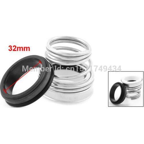 155-32 32mm Inner Diameter Single Coil Spring Bellows Mechanical Seal 2pcs