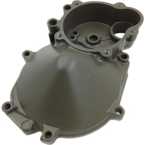 Aftermarket free shipping motorcycle parts For Kawasaki Ninja ZX10R 2004 2005 Glod Billet Aluminum Stator Engine Cover Crankcase