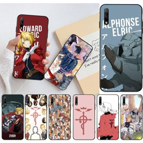 Anime Fullmetal Alchemist Phone Case For Huawei Nova 6se 7 7pro 7se honor 7A 8A 7C Prime2019