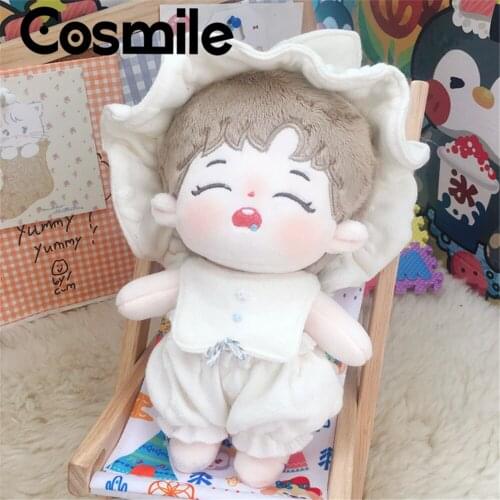 Cosmile Chen Linong Idol Star Plush Wig Doll Toy 20cm Body With Clothes Costume Cosplay Gift HOT C MK