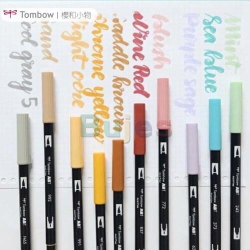 Dual Markers Brush Pen, Colored Pen Fine Point Art Marker & Brush Highlighter Pen,Coloring Hand Lettering, Drawing Supplies