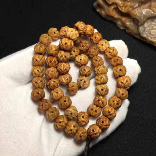 Ethnic groups in Tibet buy old bones and carved rosary beads jewelry charmsethnic style bracelet homme pulseras mujer necklaces