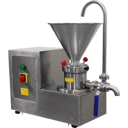 JMS60 Small Commercial Stainless Steel Grinding Sesame Crusher Household Peanut Butter Soy Emulsifier Machine 110V/220V