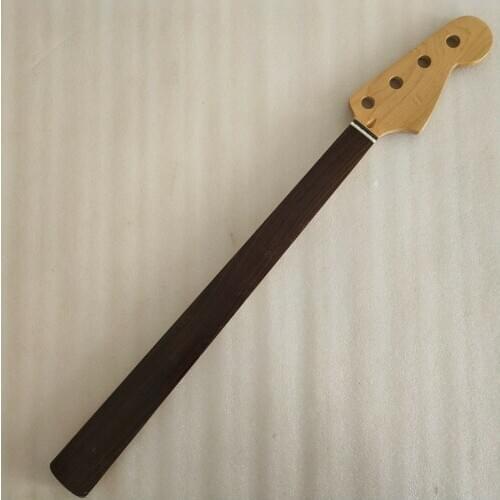 Fretless Maple 20 Fret Neck For PB Bass Guitar Neck Replacment Gloss 34 inch