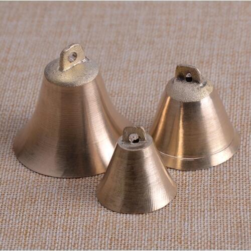 LETAOSK Dog Super Loud Brass Pure Copper Bells for Cow Horse Sheep Animal Grazing Cattle Farm