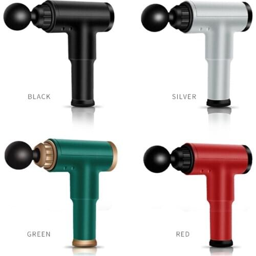 Massage Gun Deep Muscle High speed vibration Massager Muscle Pain Body Neck Massage Exercising Relaxation Slimming Shaping Pain