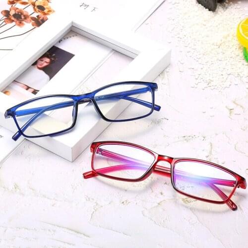 2019 Blue Light Blocking Glasses Men Women Square Computer Reading Glasses Readers Anti Glare Eyeglasses Blue Ray Glasses Unisex