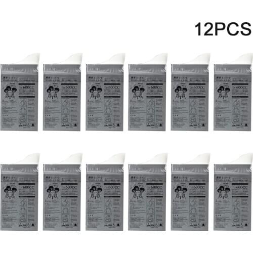 12pcs/set Climbing Pee Collection Outdoor Camping Traffic Jam Disposable Urine Bags Elderly Patient Men Women Travel Portable