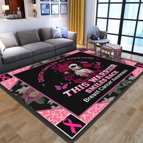 2021 New Creativity Skull 3D Print Carpets For Living Room Bedroom Area Rug Soft Flannel Parlor Anti-slip Floor Mats Home Carpet