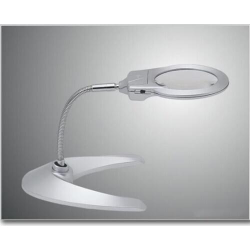 New diamond painting accessories, LED magnifying glass, diamond embroidery tool, LED light folding design, embroidery reading