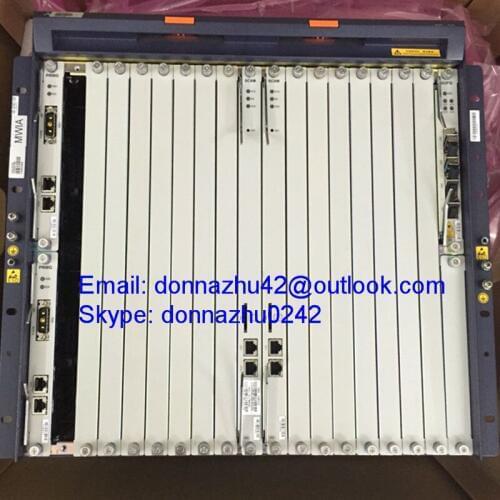 Original ZTE C300 GPON OLT or EPON OLT equipment of 19inch model, 2*SCXN control board 2HUTQ 10GE Uplink Board 2PRWH Power Board