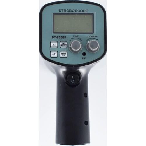 Portable Stroboscope DT-2350PA Non-contact measure rotative velocity Observe the movement tracks 50-12000 FPM
