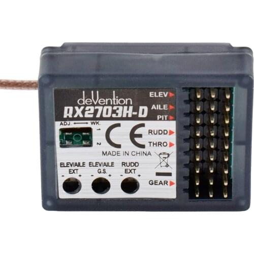 New Arrival Original Walkera V450D03 Spare Parts HM-NEW-V450D01-Z-04 Receiver RX2703H-D Remote Control Helicopter Accessories