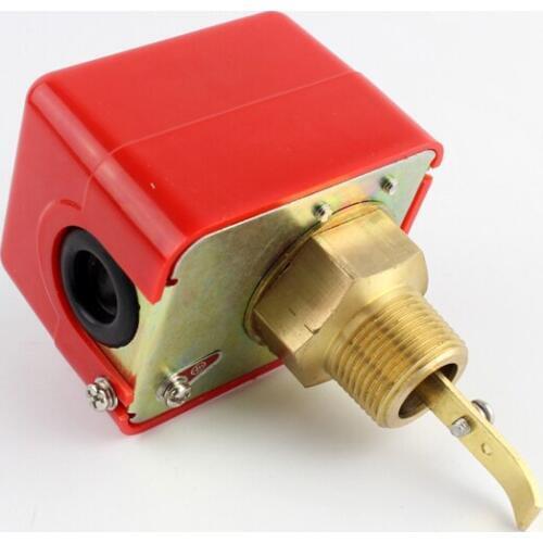 1/2'' Inch Diameter Thread Connection and Brass Material 1.5Mpa Max Pressure Flow Switch Sensor