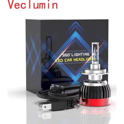 V13 LED Car Headlight Bulb H11 Led H7 H1 Hb3 Hb4 9005 9006 Lamp H4 H8 H7 9012 D2s D4s 100w 12000lm Super Bright Fog Light DC12v