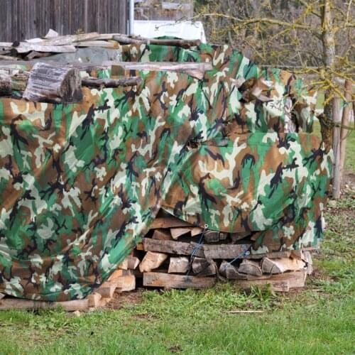 Waterproof Tarp Shade Sail Gazebos Tents And Awnings Sun Outdoor Tarp Shade Cover Sun Canopy Hanging Garden Sunshade Camouflage