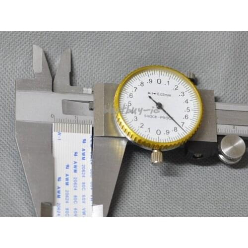 1.0mm Spacing + 150mm Length + 16Pin B / Reverse line Soft wire FFC Flexible Flat Cable.16P-1.0B-150MM