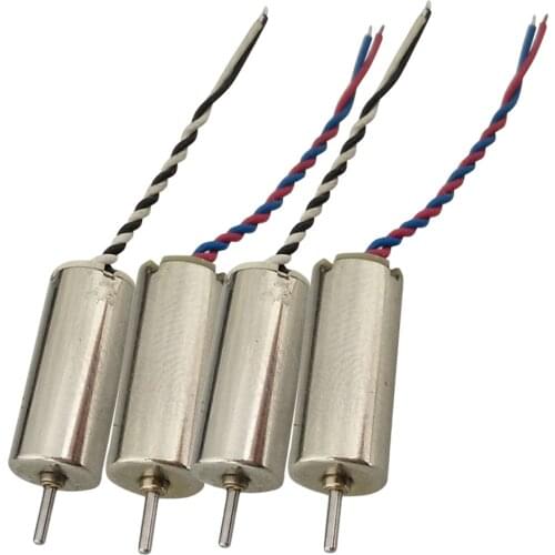 4pcs CW CCW Motors for JJRC H36 Mini RC Quadcopter Spare Parts Drone Engine Accessory Parts
