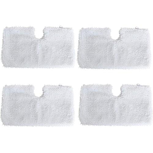 4pcs Mop Pads Replacement Shark Steam Pocket Mop S3500 S2901 S2902 S3455K S3501 S3550 S3601 S3801 Microfiber Cloth Head Covers