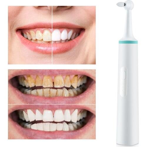 4 in 1 Teeth Whitening Electric Tooth Polisher Multifunctional Dental Stain Plaque Tartar Remover Deep Cleaning Tool Oral Care