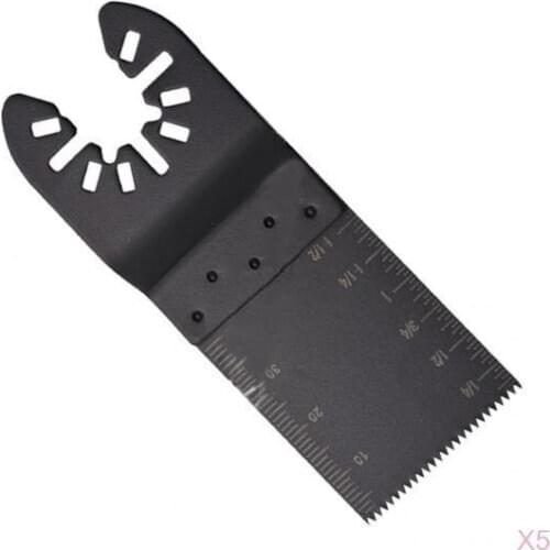 5x Oscillating Multifunction Saw Blade Wood Cutting Renovator Tool Accs
