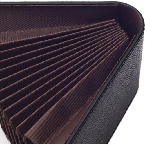 63HC Fashion Business ID Credit Card Wallet Holder Name Cards Case Pocket Organizer