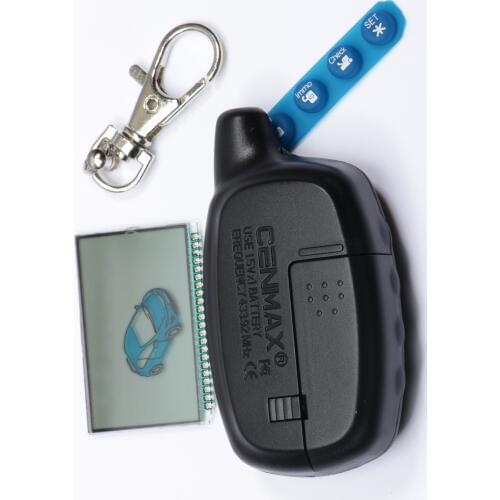 Russia Case for CENMAX ST-7A+LCD display for CENMAX ST7A 7A LCD keychain car remote 2-way car alarm system