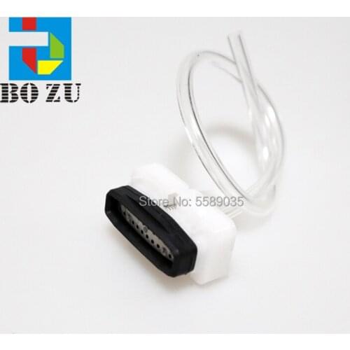 Eco solvent printer printhead cleaning unit DX4 capping station white tube iron mesh